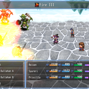 FF Style Battle UI